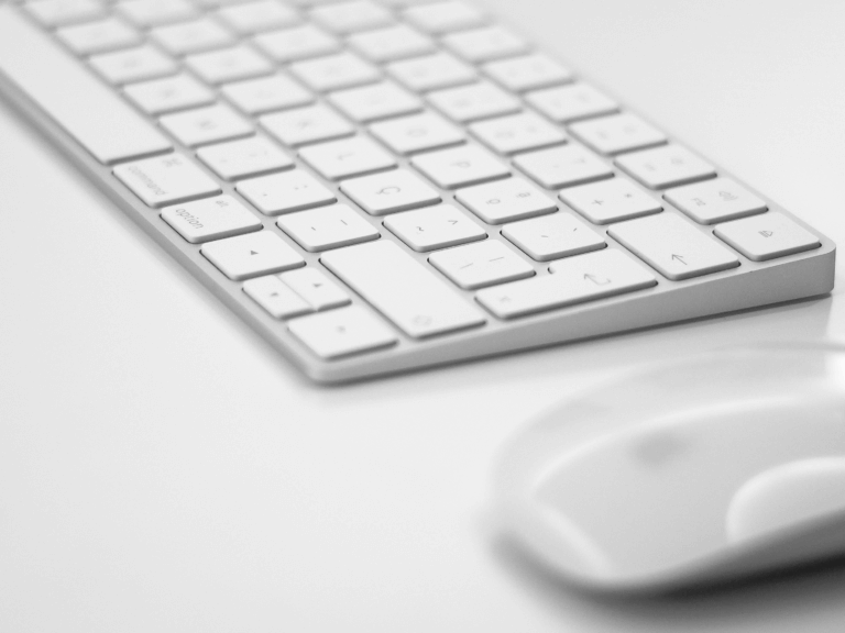 ADA Compliant Websites - Macbook Keyboard and Mouse