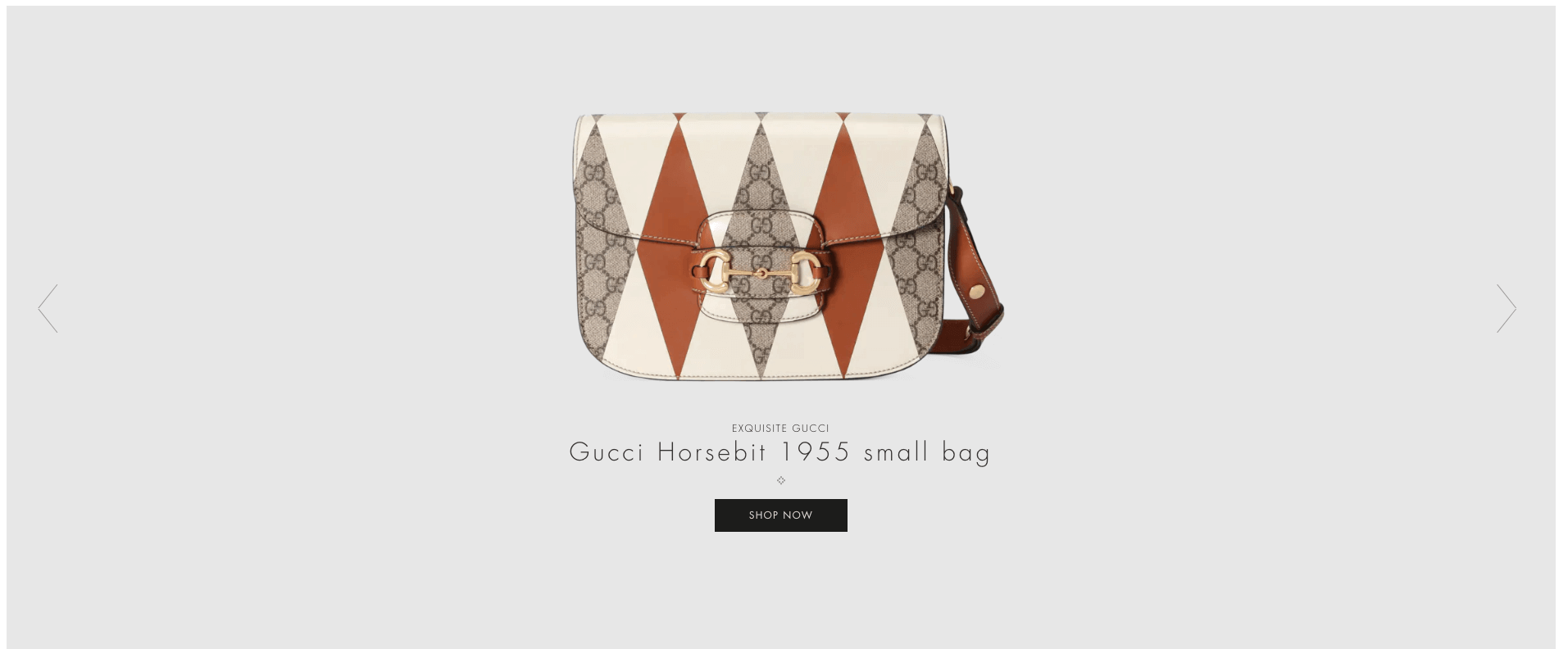 Why Simplicity Makes For Good UX: Gucci Landing Page Example